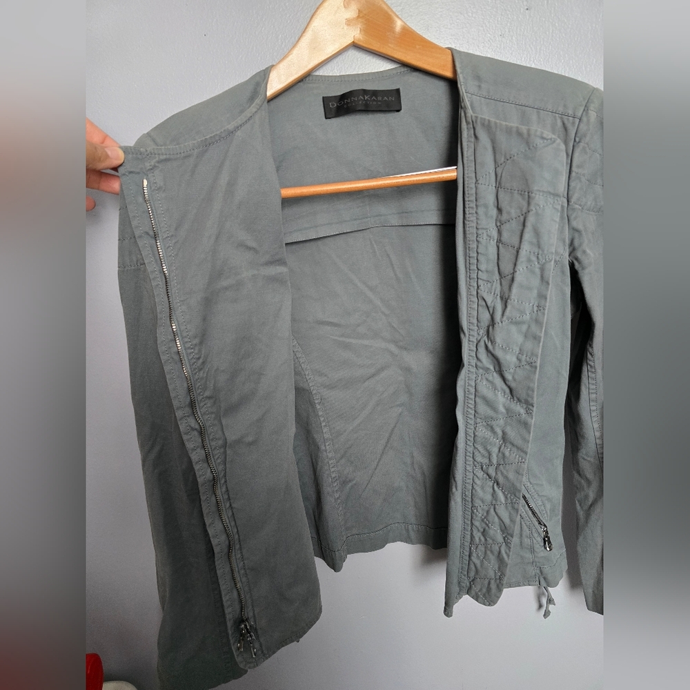 Gray Donna Karan Women's Jacket